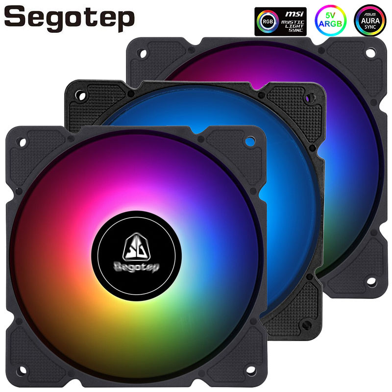 Segotep ǻ ̽  ARGB 120 mm  Slient Copmp..